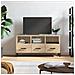 Mobile Porta Tv Rovere Sonoma 102x36x50 Cm In Legno Multistrato - Foto miniatura 1