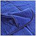 Asciugamani Da Spiaggia 2pz Blu Reale 75x200 Cm Tessuto 400 Gsm - Foto miniatura 6