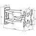 Supporto TV da Parete Smart Q 55" Max 30 kg - Foto miniatura 4