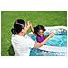 Piscina Gonfiabile Conchiglia 2 Anelli Con Glitter 52489 - Foto miniatura 3