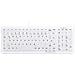 AK-C7000 tastiera Medico USB QWERTZ Tedesco Bianco - Foto miniatura 1