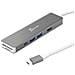 JCD390-N replicatore di porte e docking station per laptop Cablato USB 3.2 Gen 2 (3.1 Gen 2) Type-C Argento, Bianco - Foto miniatura 1
