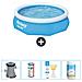 Piscina Fuori Terra - In Giro - 305x76 Cm - Blu - Include Accessori Coordinati Cb49 - Foto miniatura 1