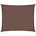 Parasole A Vela Oxford Rettangolare 5x7 M Marrone - Foto miniatura 1