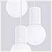 Sollux Lighting Lampada A Sospensione Halo 3p Bianco Sl.1710 - Moderno Lampada A Sospensione Bianco 125x25x25 Cm - Foto miniatura 5