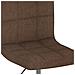 Sedie Da Pranzo Girevoli 4 Pz Marroni In Tessuto - Foto miniatura 8