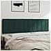 Cuscino Testiera Verde Scuro 180 cm in Velluto - Foto miniatura 2
