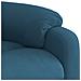 Poltrona Reclinabile Blu in Velluto - Foto miniatura 8