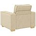 Poltrona Divano Crema 60 cm Tessuto - Foto miniatura 6