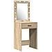 Set di 3 Tolette in Rovere Sonoma Legno Ingegnerizzato - Foto miniatura 4