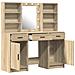 Set di 3 Tolette in Rovere Sonoma Legno Ingegnerizzato - Foto miniatura 6