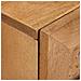 Comodino Marrone chiaro 40 x 33 x 46 cm legno massello di mango - Foto miniatura 7