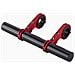 Estensione Manubrio Bici In Lega Di Alluminio Rossa Con Tubo In Carbonio Da 20cm - Foto miniatura 1