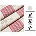 Tovaglia Antimacchia Pvc Proteggi Tavolo Maniva Glitter Riga Flower 140x360 D6 Rosso - Foto miniatura 2