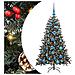 Albero di Natale artificiale con 150 LED Verde 120 cm - Foto miniatura 1