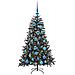 Albero di Natale artificiale con 150 LED Verde 120 cm - Foto miniatura 4