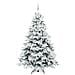 Albero di Natale artificiale con 300 LED Bianco 180 cm PE e PVC - Foto miniatura 4