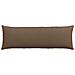 Cuscini da Divano 2 pcs Marrone 120 x 40 cm Tessuto - Foto miniatura 6