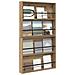 Scaffale per riviste 2 pcs Rovere artigianale 80 x 12 x 70 cm - Foto miniatura 3