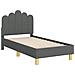 Struttura letto per bambini con testata Grigio scuro - Foto miniatura 4