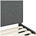 Struttura letto bambini con testata Grigio scuro 90 x 190 cm - Foto miniatura 8
