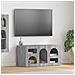 Mobile TV Grigio Sonoma 80 x 35 x 40 cm Legno multistrato - Foto miniatura 2