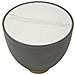Tavolino Vkh702-grigio-ceramica-45x46x46 Cm - Foto miniatura 2