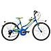 Bici Da Donna Mountain Bike 26 Mtb Lincy Bicicletta Ly26c6v Con Cambio 6v Completa Di Accessori Con Luci A Led - 40 Azzurro Verde - Foto miniatura 1