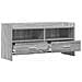 Mobile TV 100 x 33 x 47 cm Sonoma grigio Legno ingegnerizzato - Foto miniatura 3