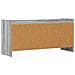 Mobile TV 100 x 33 x 47 cm Sonoma grigio Legno ingegnerizzato - Foto miniatura 5