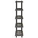 Unità di scaffalatura 5 livelli 100 x 40 x 177 cm PP - Foto miniatura 6