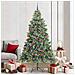 Albero di Natale artificiale 300 LED Bianco caldo PVC e Metallo - Foto miniatura 2