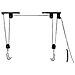 Supporto Elevatore Bici A Carrucola Nero 20kg - Foto miniatura 1