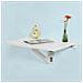 Tavolo Pieghevole A Muro, scrivanie, Tavolo Per Computer, tavolo Da Cucina, senza Sedia, Fwt03-w, it - Foto miniatura 4