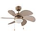 Ventilatore Da Soffitto Con Luce Vt-90 50w 80 Cm S0405677 - Foto miniatura 1