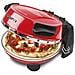 Pizzeria Snack Napoletana macchina e forno per pizza 1 pizza (e) 1200 W Nero, Rosso - Foto miniatura 1