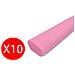 Carta Crespa Decorativa Rosa 60g / mq 50x250cm 10 Rotoli - Foto miniatura 1