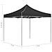 Gazebo Professionale Pieghevole Alluminio 2x2 M Antracite - Foto miniatura 6