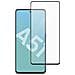 Salvadisplay In Vetro Temperato Per Samsung Galaxy A51 Antibatterico, Nero Transparente - Foto miniatura 1