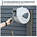 Avvolgitubo Automatico da Parete con Attacco Ø3/8", 10m + 90cm, Ruotabile di 180° - Foto miniatura 5