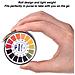 Universale Ph Carta Strisce Ph Strisce Reattive Roll Misura Ph Full Range 0-14 164 Ft Roll (4 Rotoli)  - Foto miniatura 2