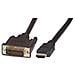 MC381-5M 5m HDMI DVI-D Nero cavo e adattatore video - Foto miniatura 1