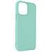 Cover Per Iphone 13 Pro Max In Silicone Semi-rigido Soft-touch Turchese - Foto miniatura 3
