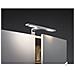 Galeria Doppio Gancio Led 2x3,2w 8va Cromo - Foto miniatura 6