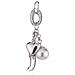 602554 - Pendente Da Donna Con Zirconia Cubica, Argento Sterling 925 - Foto miniatura 1