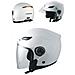 Casco Jet Visiera Lunga Scooter Moto Quad Omologato Ece 22 05 Bianco L - Foto miniatura 1