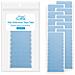 120 Pezzi Linguette Di Nastro Per Estensione Dei Capelli Nastri Di Estensione Biadesivi Per Sostituzione 4 Cm X 08 Cm (blu 120 Pezzi) - Foto miniatura 1
