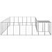 Gabbia Per Cani Argento 15,73 M In Acciaio - Foto miniatura 4