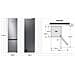 Frigorifero Combinato RB38C607AS9/EF Eco Flex Dual No Frost Classe A Capacità Lorda 387 Litri Colore Acciaio Inossidabile - Foto miniatura 11