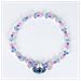 Collana Bambina Stitch Azzurro Viola - Foto miniatura 2